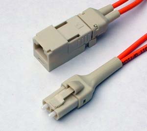 2 pin MOST fiber optic optical cable connector plug 4 plus 